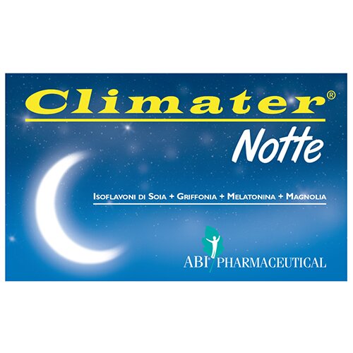 Climater Notte Integratore Insonnia in Menopausa 20 compresse