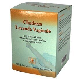 Clinderm lavanda vaginale 4 flaconi 140 ml