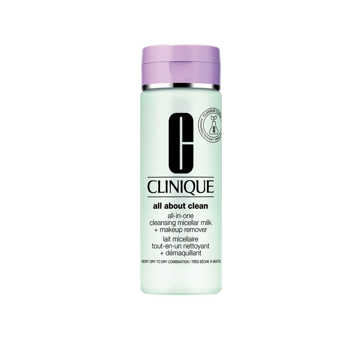 Clinique all about clean all-in-one cleansing micellar milk + makeup remover 200ml