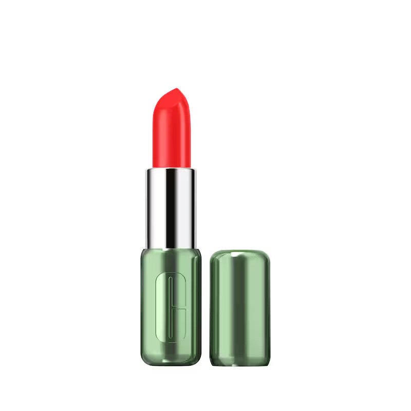 Clinique pop longwear lipstick rossetto satin poppy