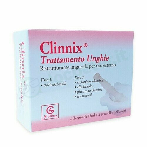 Clinnix trattamento unghie 2 x 15 ml