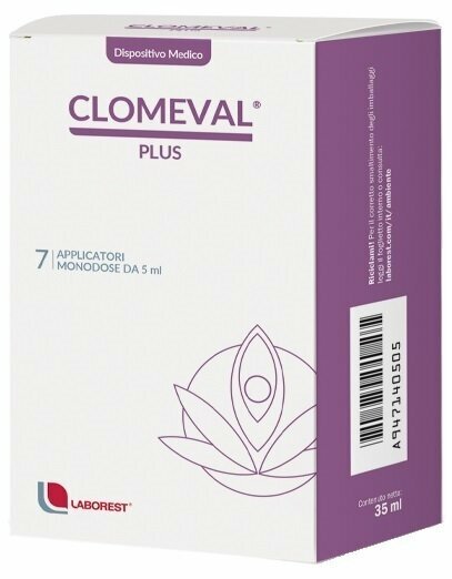 Clomeval plus gel vaginale 35ml + 7 applicatori monouso