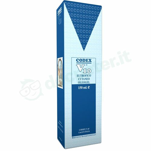 Codex V10 Oleogel Eutrofico Cutaneo Trattamento Rigenerante 150ml