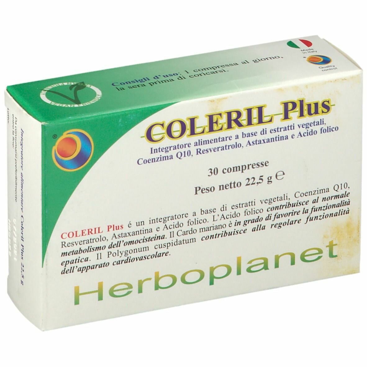 Coleril plus 30 compresse
