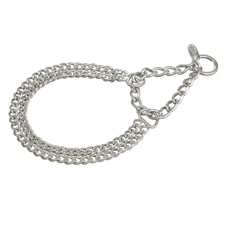 Collare in acciaio a semistrangolo 2 x 350 mm
