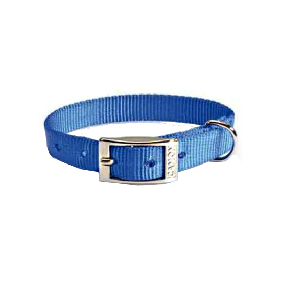Collare in nylon blu 15 x 450 mm
