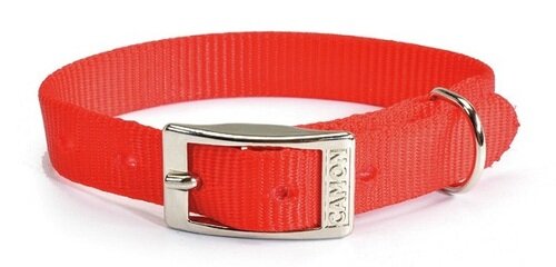 Collare in nylon rosso 25 x 650 mm