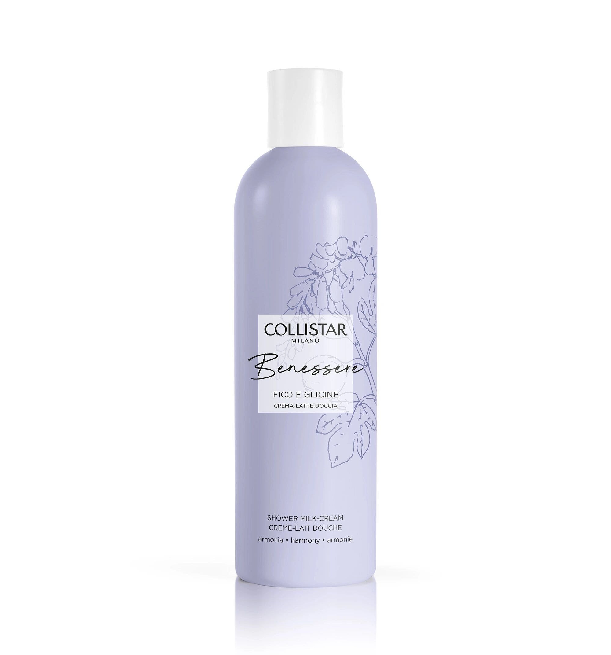 Collistar benessere fico e glicine crema-latte doccia 250ml
