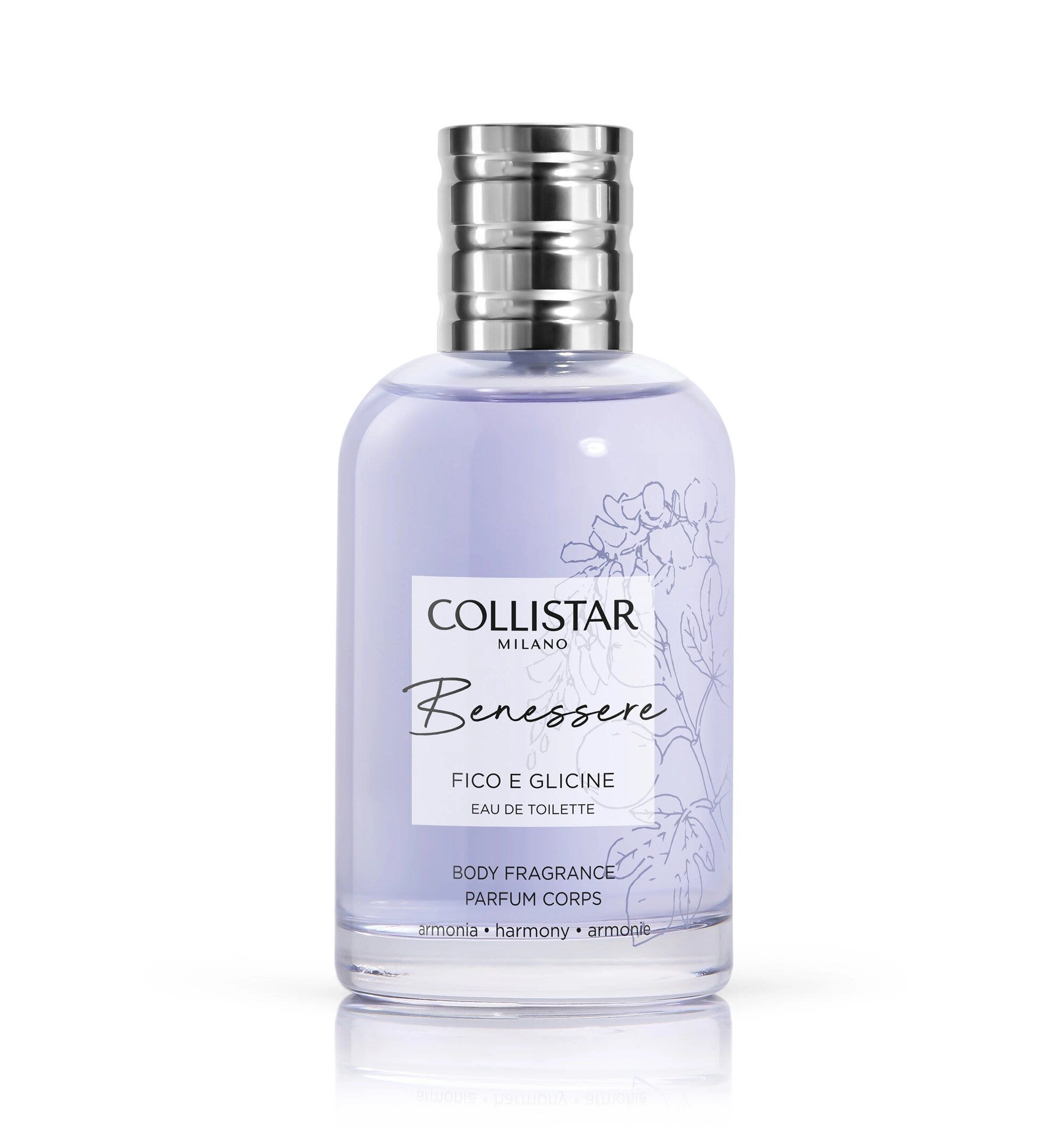 Collistar benessere fico e glicine eau de toilette 100ml