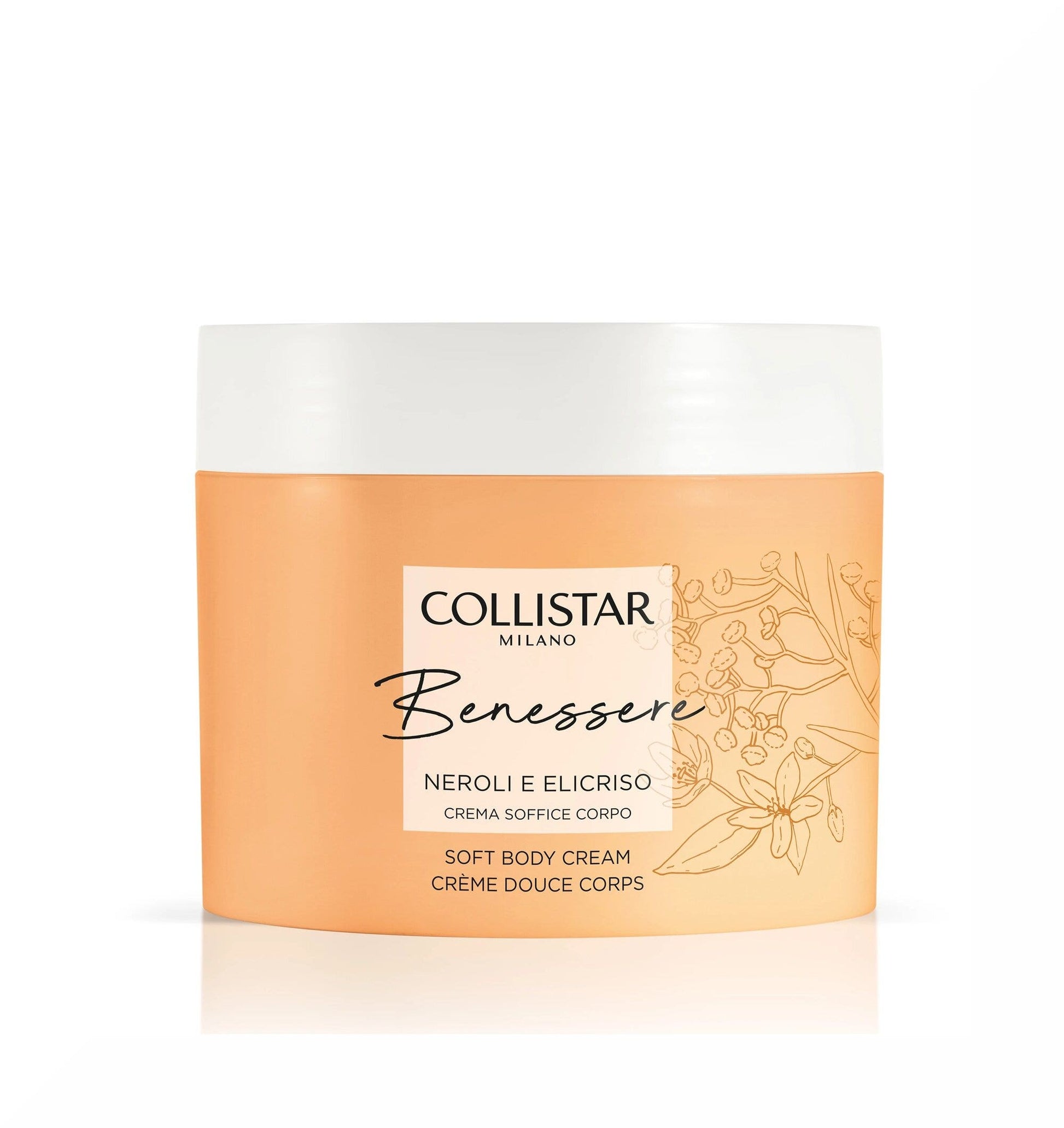 Collistar benessere neroli e elicriso crema soffice corpo 200ml