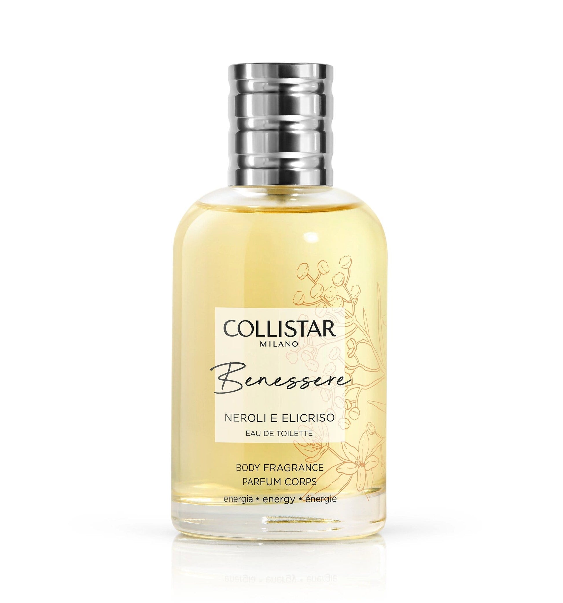 Collistar benessere neroli e elicriso eau de toilette 100ml
