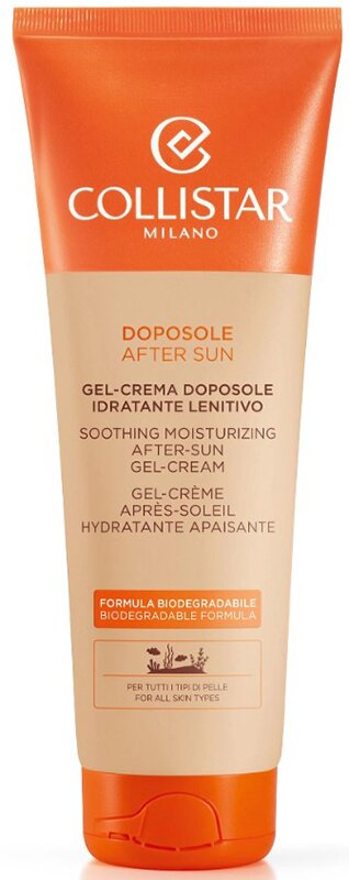 Collistar gel crema doposole idratante lenitivo biodegradabile 250ml