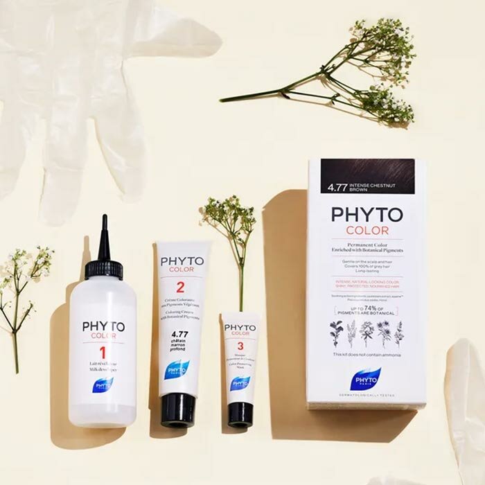 Color kit 3 castano scuro 1 latte 50 ml + 1 crema 50 ml + 1 maschera 12 ml