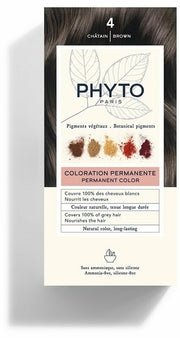 Color kit 4 castano 1 latte 50 ml + 1 crema 50 ml + 1 maschera 12 ml