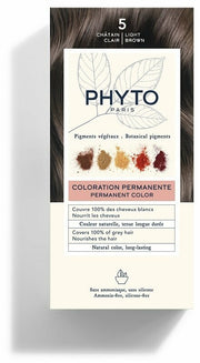 Color kit 5 castano chiaro 1 latte 50 ml + 1 crema 50 ml + 1 maschera 12 ml