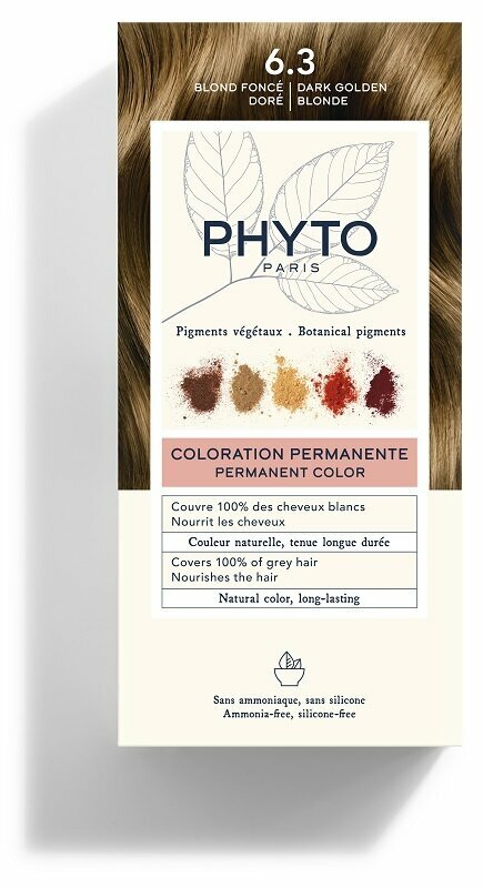Color kit 6,3 biondo scuro dorato 1 latte 50 ml + 1 crema 50 ml + 1 maschera 12 ml