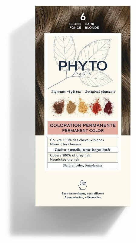 Color kit 6 biondo scuro 1 latte 50 ml + 1 crema 50 ml + 1 maschera 12 ml