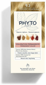 Color kit 9,3 biondo chiarissimo dorato 1 latte 50 ml + 1 crema 50 ml + 1 maschera 12 ml