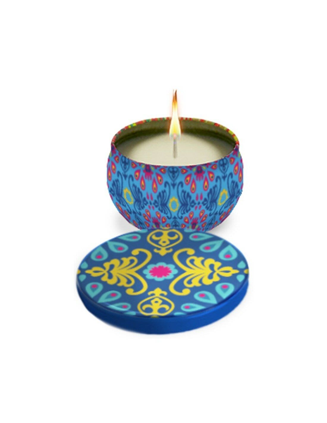 Colors candela profumata estiva eucalipto 120g