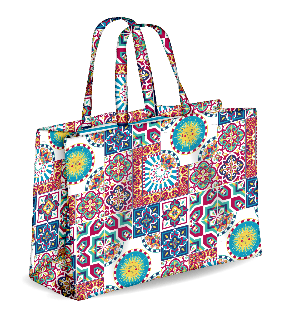 Colors tote bag sun mix
