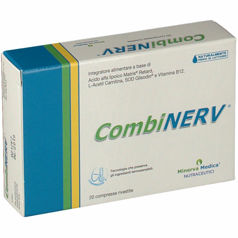 Combinerv per il sistema nervoso 20 compresse