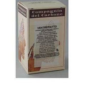 Compagnia del carbone ventre piatto 120 compresse