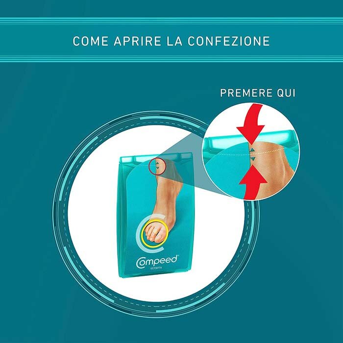 Compeed calli interno dita 10 pezzi
