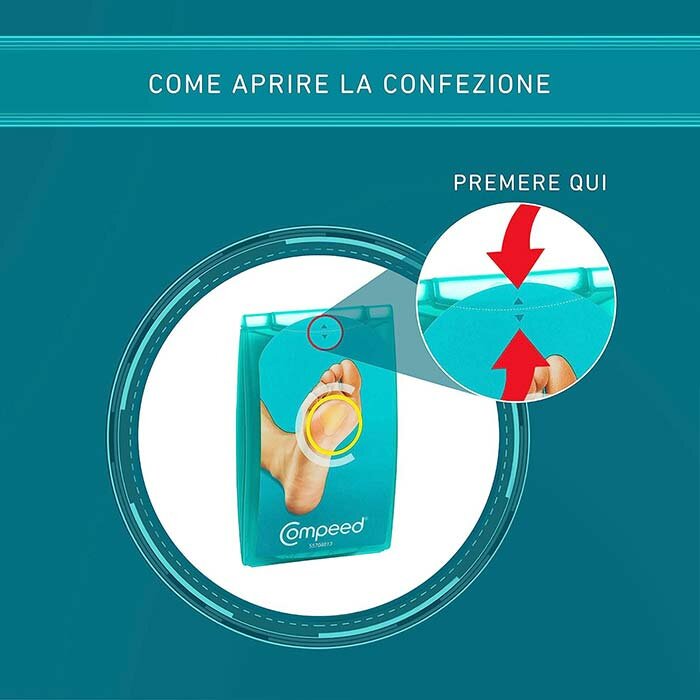 Compeed Cerotti Duroni Formato Medio 6 Pezzi