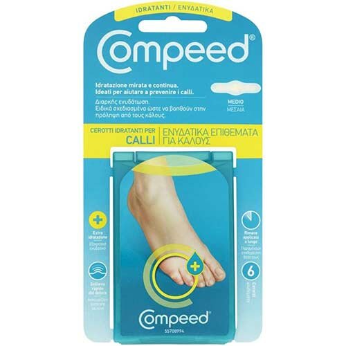 Compeed Cerotti per Calli Idratanti 6 Pezzi
