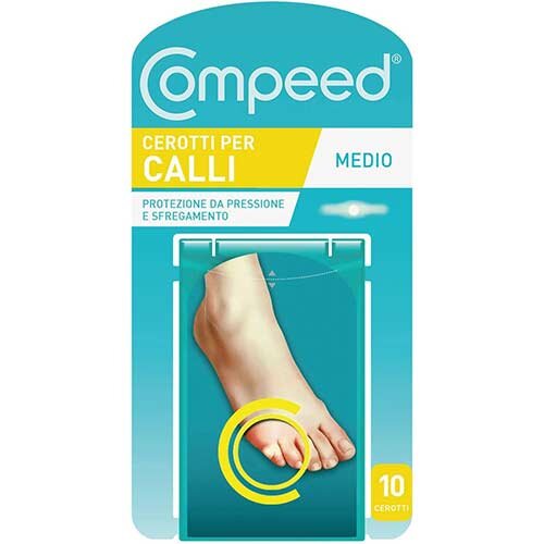 Compeed cerotti per calli medio 10 pezzi