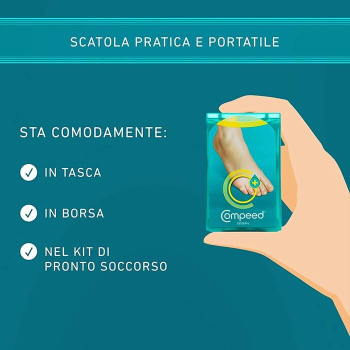 Compeed cerotti per calli medio 10 pezzi