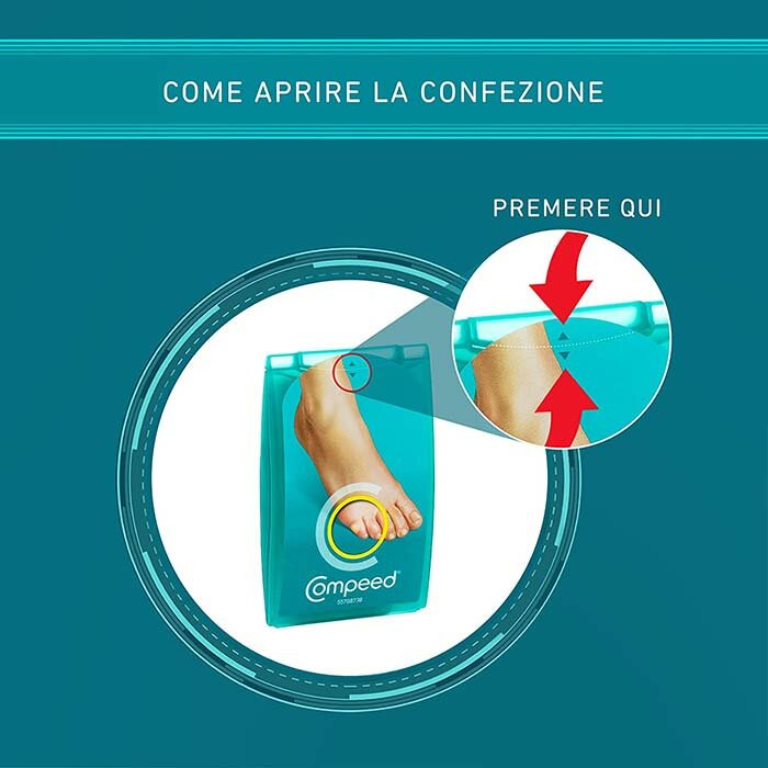 Compeed cerotti per calli medio 10 pezzi
