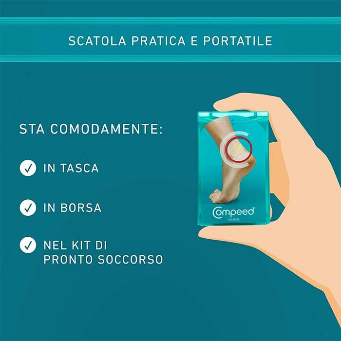 Compeed Cerotti per Vesciche Medio 5 Pezzi