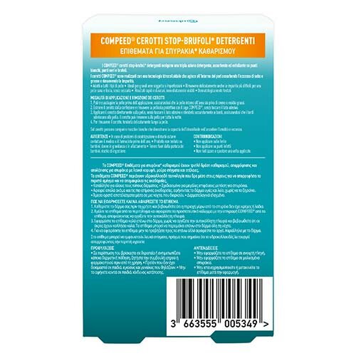 Compeed Cerotti Stop Brufoli Detergenti 7 pezzi