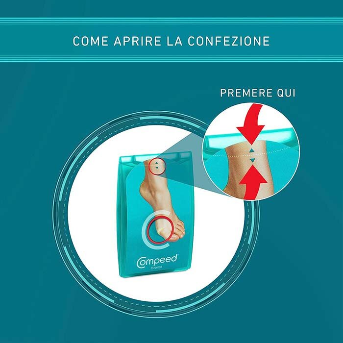 Compeed Cerotto Per Vesciche Piccolo 6 Pezzi