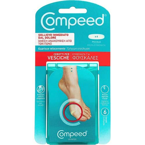 Compeed Cerotto Per Vesciche Piccolo 6 Pezzi