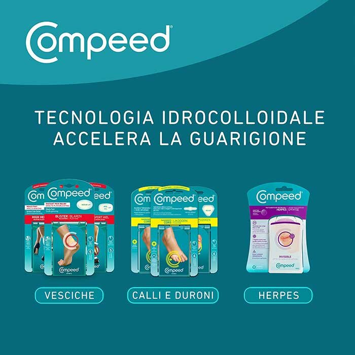 Compeed Cerotto Per Vesciche Piccolo 6 Pezzi