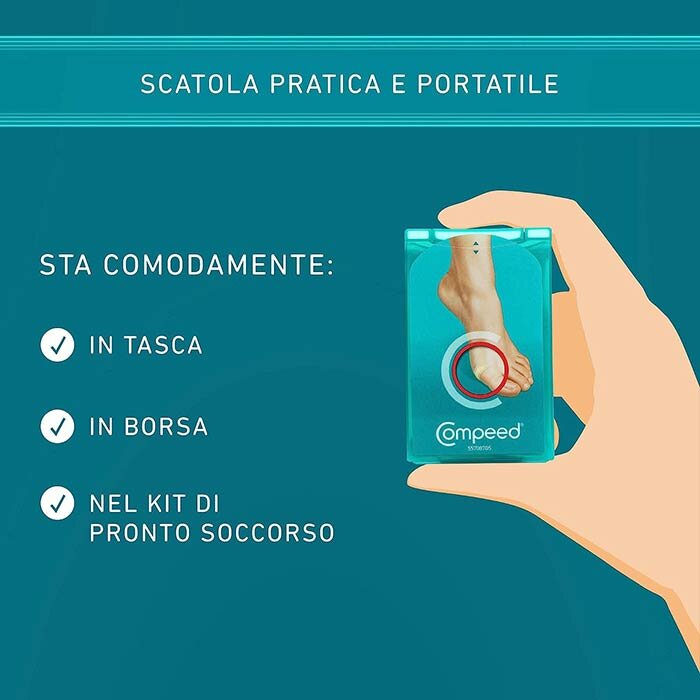 Compeed Cerotto Per Vesciche Piccolo 6 Pezzi