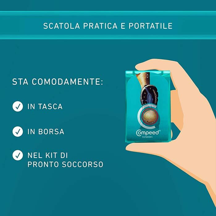 Compeed Vesciche Pianta Del Piede Sport 5 Cerotti