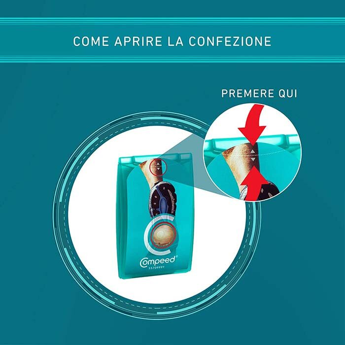 Compeed Vesciche Pianta Del Piede Sport 5 Cerotti