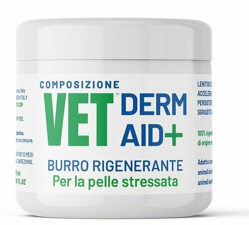 Composizione Vet Dermico Aid+ Burro Rigenerante Per Animali 200ml