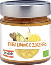 Composta pere limoni e zenzero bio 250 g