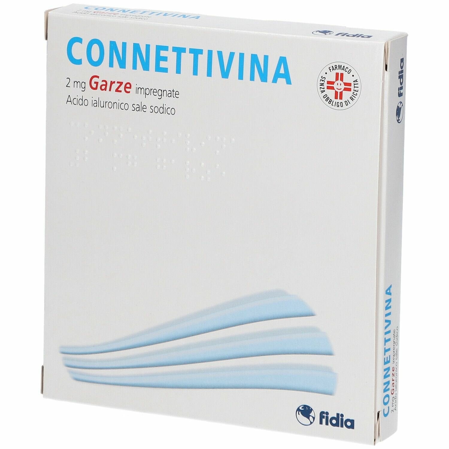 Connettivina 10 Garze Cicatrizzanti 2 mg 10 x 10