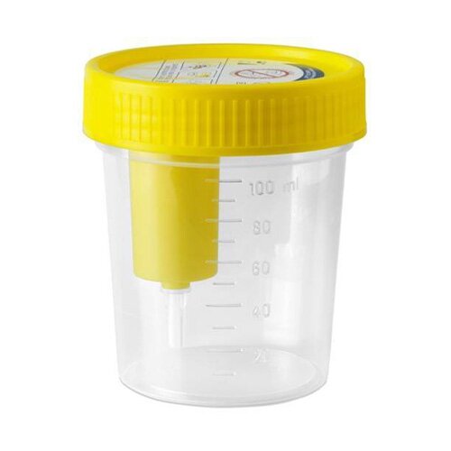 Contenitore raccolta urina linea F 120 ml