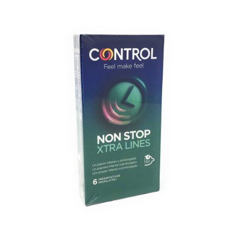 Control non stop xtra lines 6 pezzi