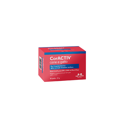 Coractiv Integratore Di Acidi Grassi Omega3 Cani e Gatti 50 Perle