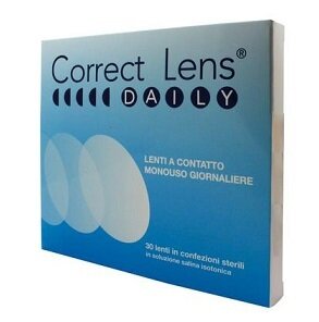 Correct lens daily lenti contatto monouso giornaliere 4,00 30 pezzi