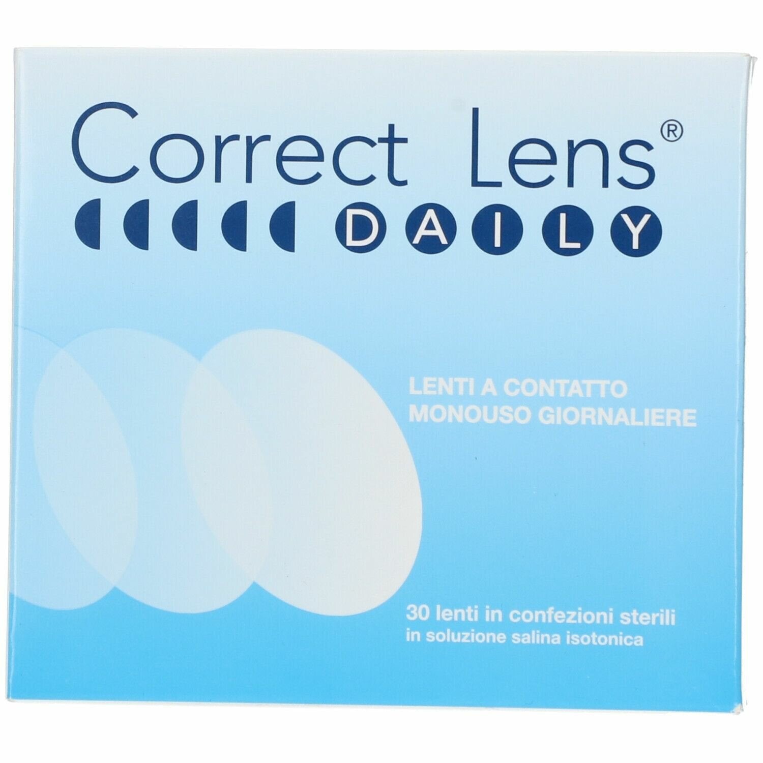 Correct lens daily mono 8,00
