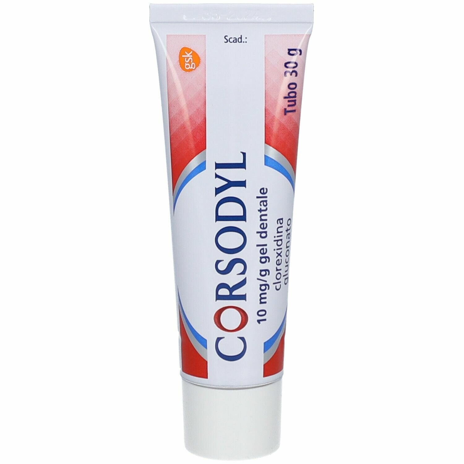 Corsodyl Gel Disinfettante Cavo Orale 30 g 1g/100g