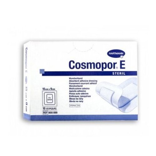 Cosmopor e cerotto adesivo per medicazioni in tessuto non tessuto sterile 15 x 9 cm 10 pezzi
